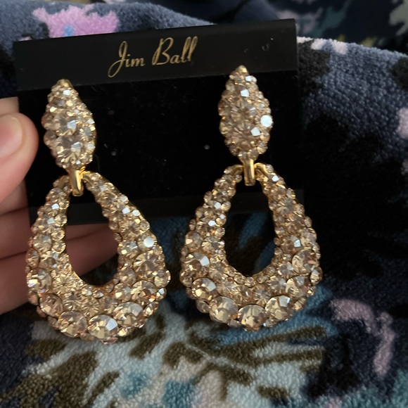 Jim Ball Earrings Never Worn!! NIP! Selling well off half price! - Picture 1 of 2